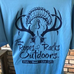 Men's Dri-fit blue shirt